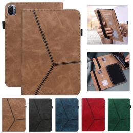 Wallets voor Xiaomi Pad 5 6 Case Coque 11 inch Business Leather Cover voor Funda Mi Pad 5 6 Pro Case voor Redmi Pad 10.61 Wallet Stand Case