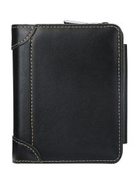 Portefeuilles Gebwolf Pu Leather Men Men Portefeuilles zipper de haute qualité Courte de pièce de monnaie DESIG