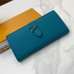 Portefeuilles Portefeuille en cuir femme concepteur Vertical portefeuille sac à main pochette porte-carte M81330 M81367