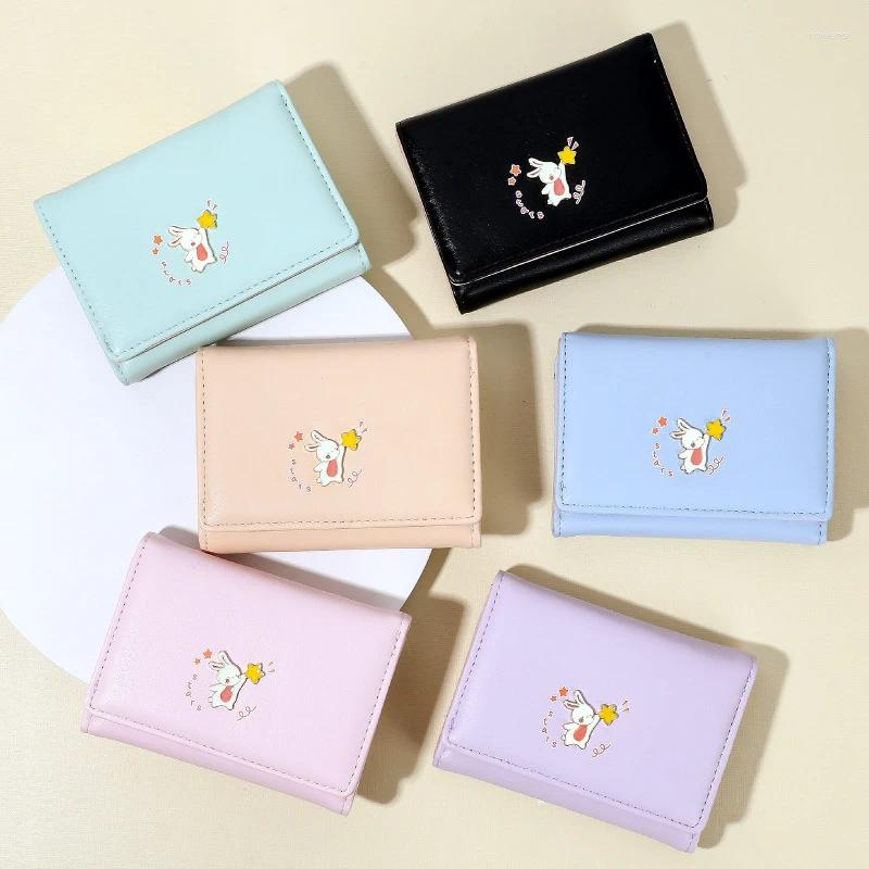 Carteiras Pequenas Senhoras Pequenas Bolsas Frescas Bonitos Multi-card Girl Bolsas Para Mulheres Carteira