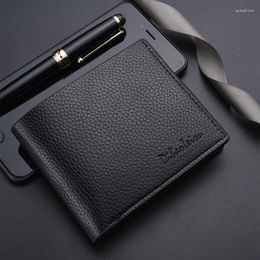 Portefeuilles Hommes Casual Short Holder Money Masculina Billetera Hombre Purse Male Slim Uomo Porte Portomonee