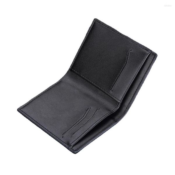 Billeteras para hombre, billetera corta multifunción a la moda, tarjetero informal para hombre, bolsos para tarjetero, estilo Simple suave