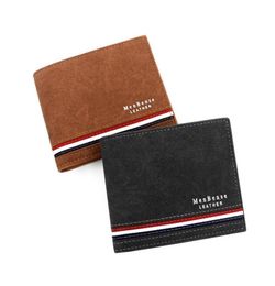 Portefeuilles Men039s portefeuille Frosted Business Short Male Pocket Card Holder Bolsos Marca Mujer Lujo Mens Clutch 2021 Porte Feuille Ho9425366