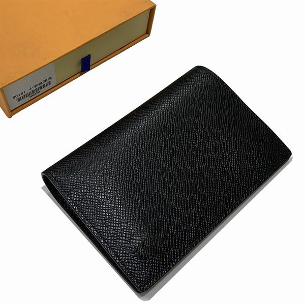 Portefeuilles Couverture de passeport pour hommes Titulaire de passeport pour femmes Titulaire de la carte de crédit Porte-monnaie Po Key Pouch Wallet Mignon Voyage Bagages Purse2446