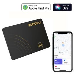 Wallets Smart GPS Tracker Positionering Tag Antiloss Device Card voor oudere kinderauto Wallet Backpack Trunk Bag Work met Apple Find My