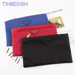 Portefeuilles Tinberon Nylon Lipstick Cosmetische tas Pas Wallet Multifunctionele opslag Organiseren Tas Waterdichte reis draagbare lnsert zakvoering