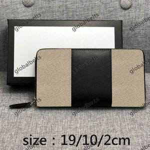 Carteras Cartera Hombres de negocios 2021 Cremallera única Clip clásico largo Moda entera Negro Marrón Casual Retro Multi-Bolsillo Multi-F231A