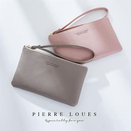 Portefeuilles portefeuille femmes sacs à main en cuir Pu concepteur de luxe 2022 longue pochette femme bracelet sac dames Vintage Carteira Feminina271d