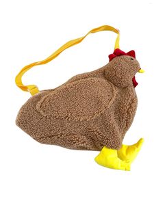 Portefeuilles femmes mignon poulet Animal Style épaule sac à main fille poule bandoulière sac à main sac de messager