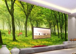 papier peint étanche belle paysage mural fonds d'écran rouleaux pour murs chambre vivante salon stéréoscopique 3D décoration photo peintures