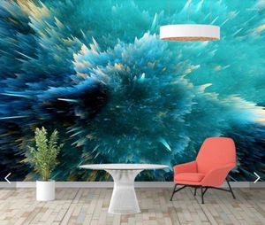 Fonds d'écran 3D Résumé Creative Wallpaper Mural Paper Rolls for Living Room Home Art Painting Papel de Parede Decorative