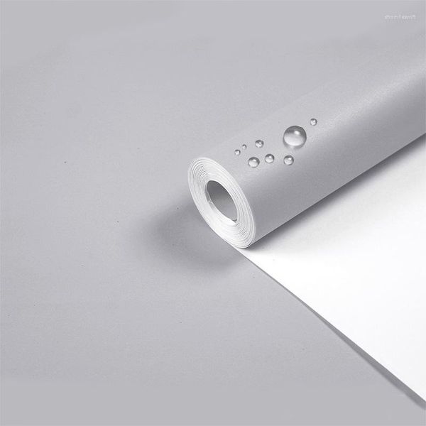 Fondos de pantalla 3D Papel tapiz autoadhesivo mate sólido PVC Pegatinas de pared impermeables Películas de decoración para el hogar Sala de estar Cocina Póster de puerta