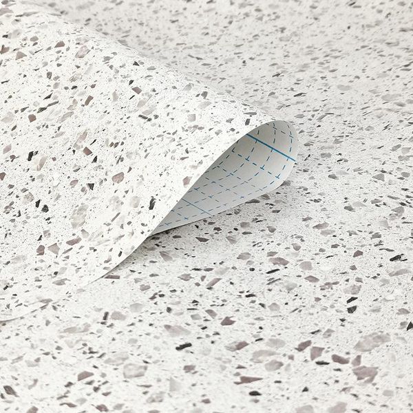 Fondos de pantalla 5/10M Papel tapiz autoadhesivo Terrazzo Mármol Cocina Etiqueta a prueba de aceite Impermeable