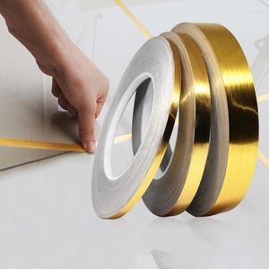 Fonds d'écran 50M Home Improvement Tile Gap Tape Auto-Adhésif Autocollant Sol Mur Couture Décoration D'étanchéité