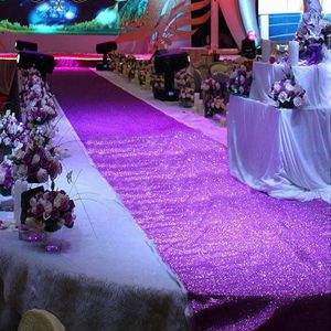 Fonds d'écran 50m un rouleau vendant du tissu scintillant pour la décoration de mariage tapis et fond d'écran