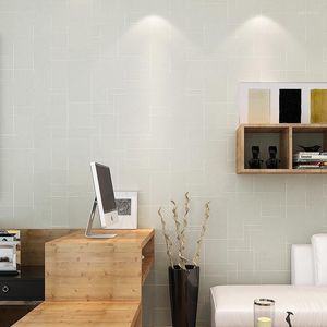 Wallpapers 53cmx10m moderne minimalistische verticale strepen verse niet-geweven behang slaapkamer woonkamer tv achtergrondwinkel