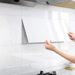Fonds d'écran 60cm autocollant de marbre imperméable imitation carrelage papier peint pour salle de bain table cuisine auto-adhésif PVC céramique
