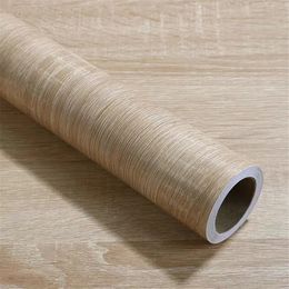 Fondos de pantalla 80 cm vinilo impermeable grano de madera pegatinas 3D para armario armario mesa armario muebles PVC papel tapiz autoadhesivo decoración del hogar 231026