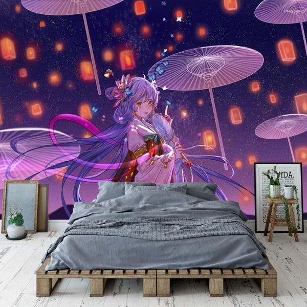 Fondos de pantalla Ancient Beauty Wallpaper personalizado 3D Anime Murals Murals Deseando Light Bedroom Living Room Decor Cosplay Studio Art