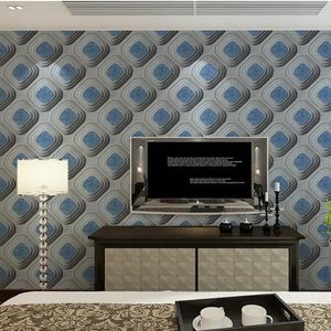 Wallpapers aankomst Home Decoratief 3D Wallpaper TV Achtergrond Wall Slaapkamer Woonkamer Kantoor PVC Papers zelfklevend 5m 10m Roll