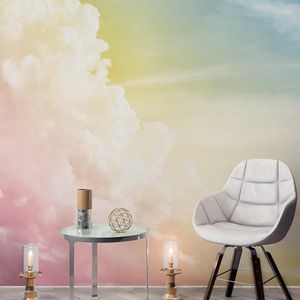CJSIR personnalisé nordique couleur fantaisie nuages filles chambre Simple moderne papier peint pour salon chambre TV fond papier peint