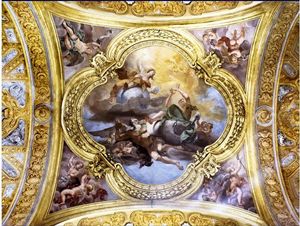 Fonds d'écran Photo personnalisée papier peint grande peinture murale fond papier peint dieux originaux bataille plafond européen plafond décoratif mural Cu