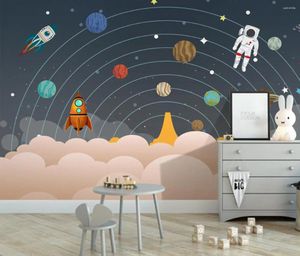 Fonds d'écran Ponds d'écran Carton de dessin animé Fond d'écran pour la chambre pour enfants PO Art mural Mural Living Bedroom Dining