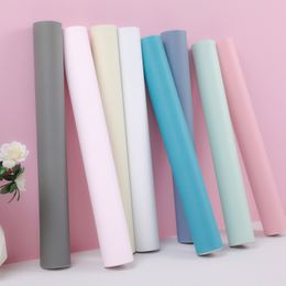 Fondos de pantalla Macaron Papeles Decorable Película Renovación Impermeable DIY Sala de estar Autoadhesivo Hogar Decorativo Pegajoso Etiqueta de la pared 220927