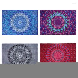 Wallpapers mandala olifant 3D digitale printmuur hangende tapijtwandrol strand handdoek tentkamp deken huisdecoratie