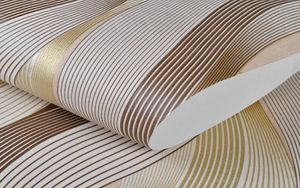 Fonds d'écran Métalliques texture en or papier peint Roll Géométrique Modèle de mode de mode moderne Paper salon 7716240