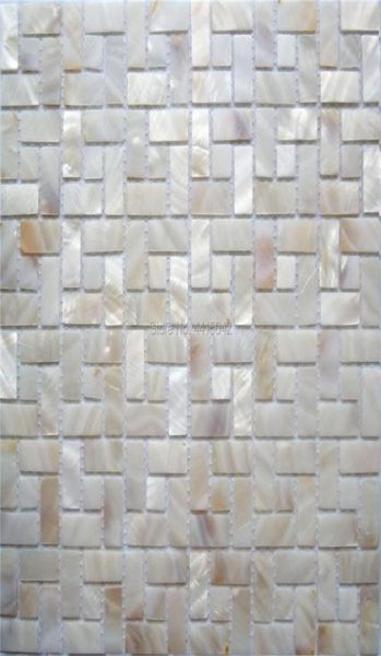 Fondos de pantalla Madre de mosaico Pearl Mosaico para decoración del hogar Backsplash and Bathroom Pared 1 meterlot cuadrado Al1045345781