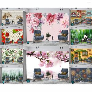 Wallpapers natuur schoonheid bloemboom muurschildering behang slaapkamer woonkamer huisdecor muur bedekking 3d papers festival cadeau