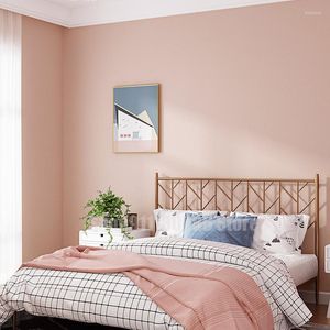 Wallpapers roll wallpaper niet geweven live achtergrond vaste kleur moderne eenvoudige slaapkamer woonkamer