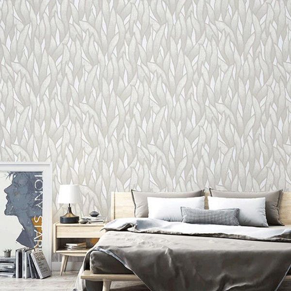 Fondos de pantalla Sudeste Asiático Banana Seaweed Leaf Wallpaper Dormitorio Sala de estar Sofá Tv Wall Paper Plant Theme El Fondo Wallcover Pvc