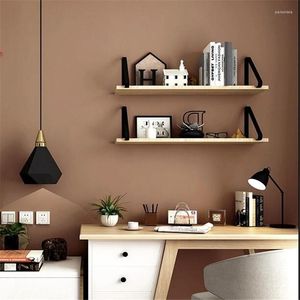 Wallpapers lellyu bruin behang donker puur pigment kleur woonkamer slaapkamer moderne minimalistische tv achtergrond muurpapier