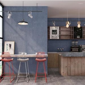 Wallpaper Wellyu Mediterraans Blauw Scandinavische Stijl Behangwinkel Decoratie Lichtgrijs Effen Slaapkamer Kledingwinkel