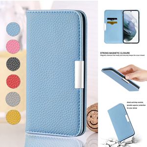 Wallte Litchi Patroon Case Voor Samsung Galaxy A01 A2 Core A03S A10 A11 A12 A22 A32 A40 A50 A51 A52 a70 A71 A72 Note 20 Ultra 10