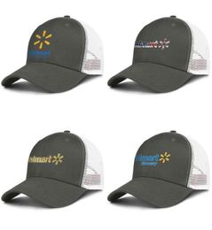 Walmart Grocery casquette de camionneur réglable pour hommes et femmes, casquette de baseball à la mode cool, chapeaux de baseball personnalisés à la mode, site doré à sto2602552