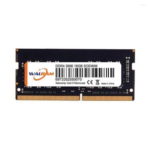 Walram DDR3L 1.35V DDR4 1.2V RAM Memoria 4GB 8GB 16GB 32GB Ram pour ordinateur portable 1333 1600 1866 2400 2133 2666 3200 Mémoire pour ordinateur portable Sodimm