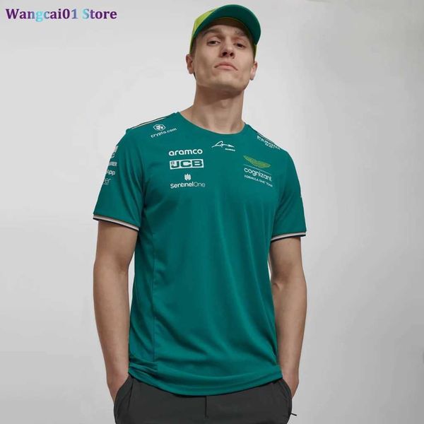 wangcai01 Camiseta DIY Aston Martin Oficial Hot Sa 2023 Camisetas F1 Pilotos de carreras Fernando Alonso 14 y DRIVE 18 Envío rápido desde España 0315H23