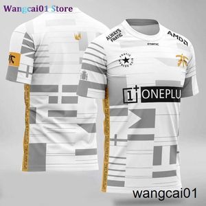 wangcai01 T-shirt DIY Unité de l'équipe de jeu à l'été 2022 nouvelle unité de l'équipe LOL CSGO DOTA2 Camiseta homme Hylissang Rekks équipe de l'armée prospère 0315H23