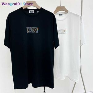 Wangcai01 DIY T-shirt Printing Kith T-shirt Men Dames