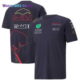 Wangcai01 Men's T-shirts 2022 Nieuwe Formule 1 Racing Suit casual Breathab Quick-Drying Suit F1 Custom Team Suit Plus Size Top 0307H23