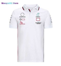 wangcai01 T-shirts pour hommes Vêtements de l'équipe F1 Nouvelle combinaison de course d'équipe T-shirt à manches courtes Salopette de voiture à col rond personnalisée le même style 2021 0305H23