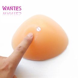 WANTES 1 Uds forma de pecho de silicona para mastectomía almohadilla de pechos falsos súper suave compatible con Cosplay transgénero Artificial 240318