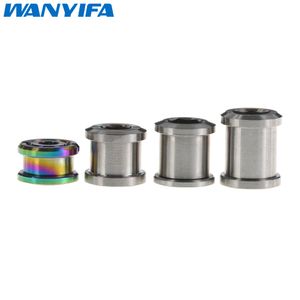 Wanyifa bicicleta bielas plato pernos tuercas M8 bicicleta de carretera MTB 10mm 5 unids/lote