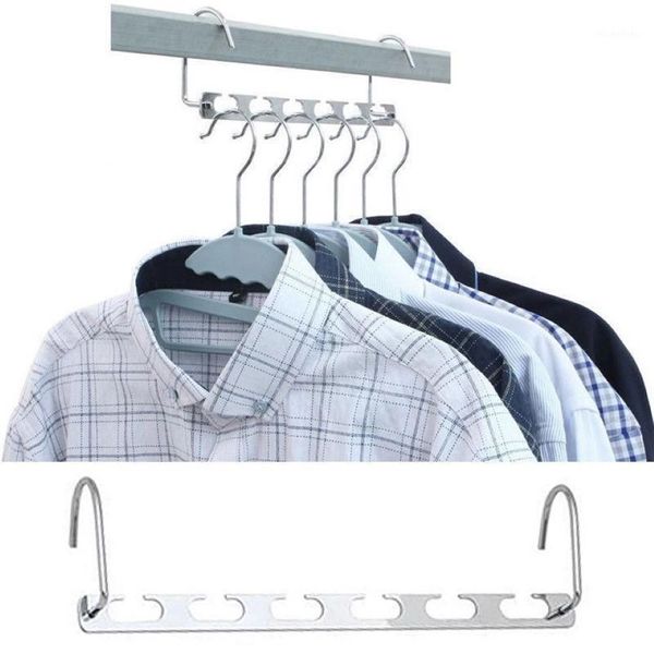 Armario almacenamiento Garnicks Space Saver Hangers 2 PPC Costores Organizadores de armario múltiples perchas de ropa Hook1232w