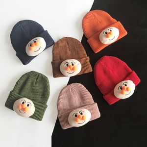 Chaud bébé chapeau enfants hiver chaud garçon filles famille correspondant tenues casquettes tricoté enfants enfants mignon chapeaux chapeau