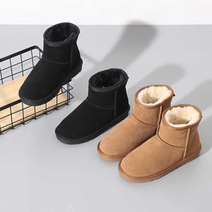 Warm Boots Mini Snow Boot Ankle Boots Australian Classic Winter Full Fur Fluffy Furry Satin USA GS 585401 Vrouwen