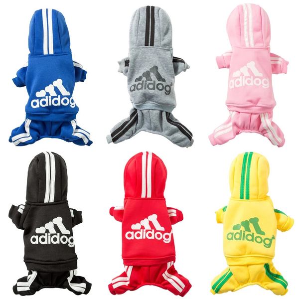 Vêtements chauds pour petit chien de taille moyenne Vêtements pour chiens de luxe Chiot Chihuahua Vêtements de créateurs Combinaisons Automne et hiver Pull doux à quatre pattes pour animaux de compagnie 7 Couleur Vente en gros 232